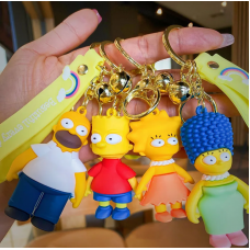 Silicone Keychain "Simpsons"